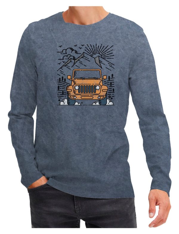 camiseta jeep manga larga