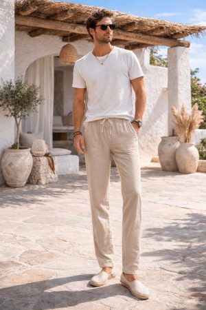 Pantalón de algodón