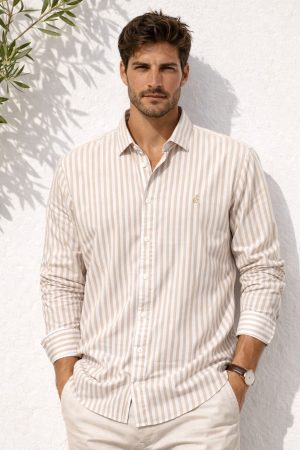 camisa de rallas