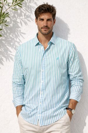 camisa de rallas