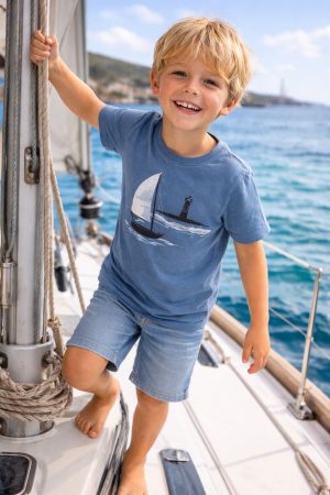 camiseta niño velero