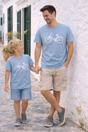 camiseta niño bici paseo