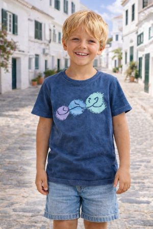 camiseta niño sargantana firma